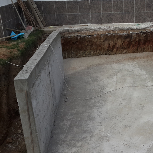Prefabrik Havuzun Altyapı Hazırlıkları