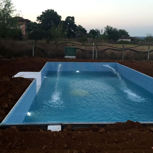 Bodrum Prefabrik Havuz Yapımı Esra Hanım
